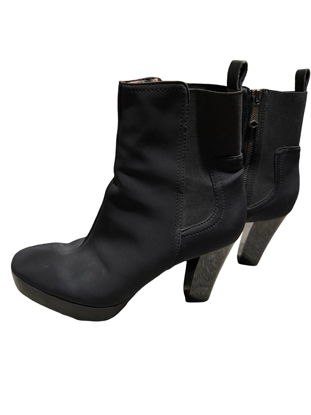 Donald J. Pliner Black Women's Heeled Ankle Boots